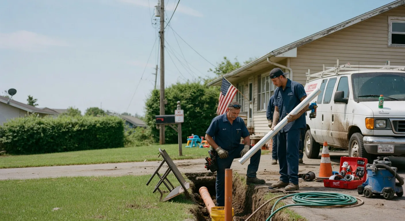 Sewer Line Inspection in New Athens, IL